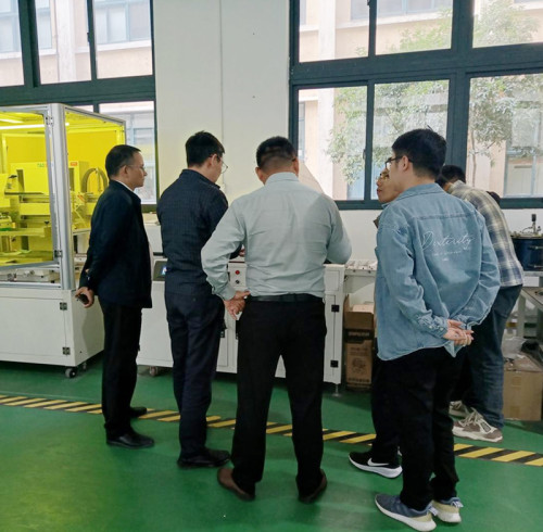 New breakthrough in rare earth permanent magnets,  Ningbo Magnetics visits new equipment