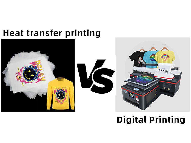 The Difference Between White Ink Print and Digital Printing in Garment Printing