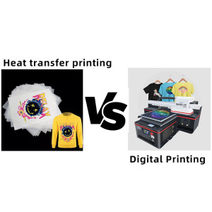 The Difference Between White Ink Print and Digital Printing in Garment Printing