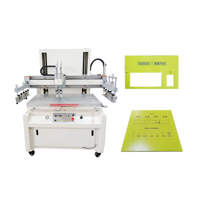 Semi-automatic Flat Screen Printing Machine TX-60100ST for Sheet Metal