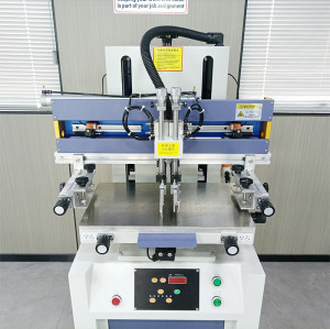 Vertical Pneumatic Flat Screen Printing Machine TX-3050S  For Metal Nameplate