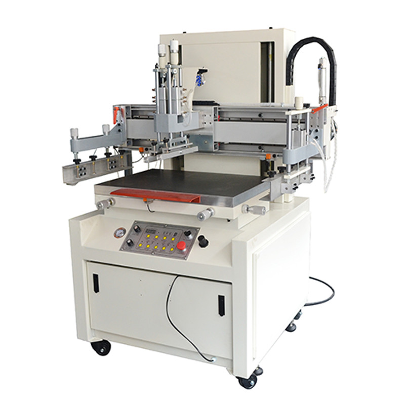 Flat screen printing machine