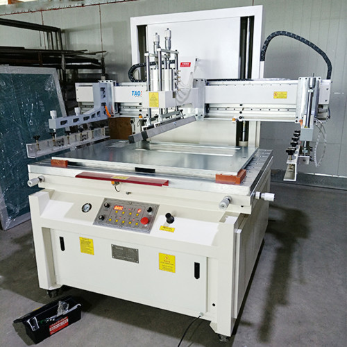 Semi-automatic Flat Screen Printing Machine TX-60100ST for Sheet Metal