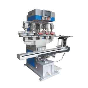 Five color servo pad printing machine: convenient CNC operation, preferred for multi-color printing of large workpieces