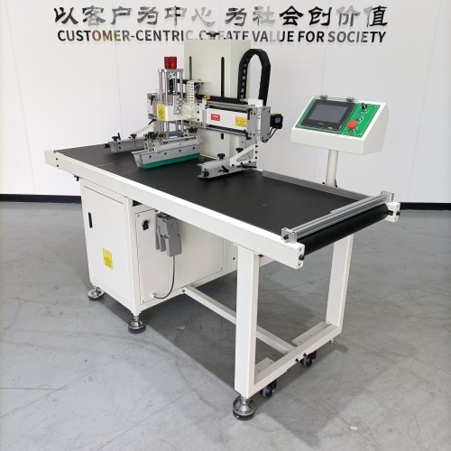 TX-PD4060 Bags Screen Printing Machine With Belt Conveyor