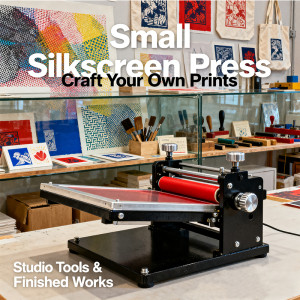 Small screen printing machine:  Ideal for small factories and start-ups