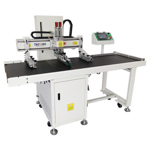 TX-PD4060 Bags Screen Printing Machine With Belt Conveyor
