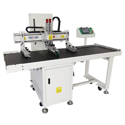 TX-PD4060 Bags Screen Printing Machine With Belt Conveyor