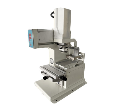 Small Benchtop Pneumatic Ink Cup Pad Printer TXD-100-234 for Toys and Hardware Tools