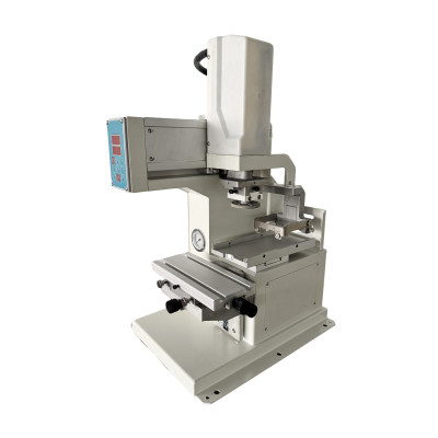 Small Benchtop Pneumatic Ink Cup Pad Printer TXD-100-234 for Toys and Hardware Tools