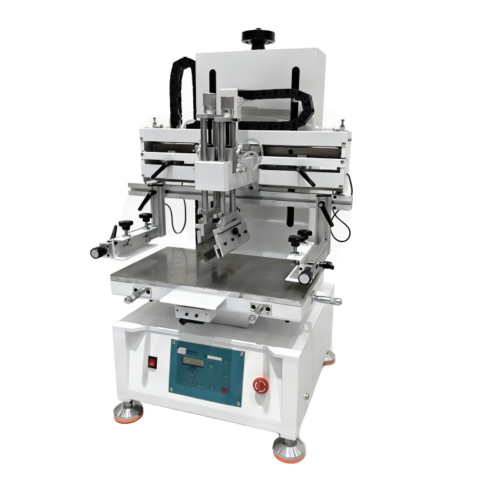 Desktop Pneumatic Flatbed Screen Printing Machine TX-3050SD for Glass and Plastic Panel