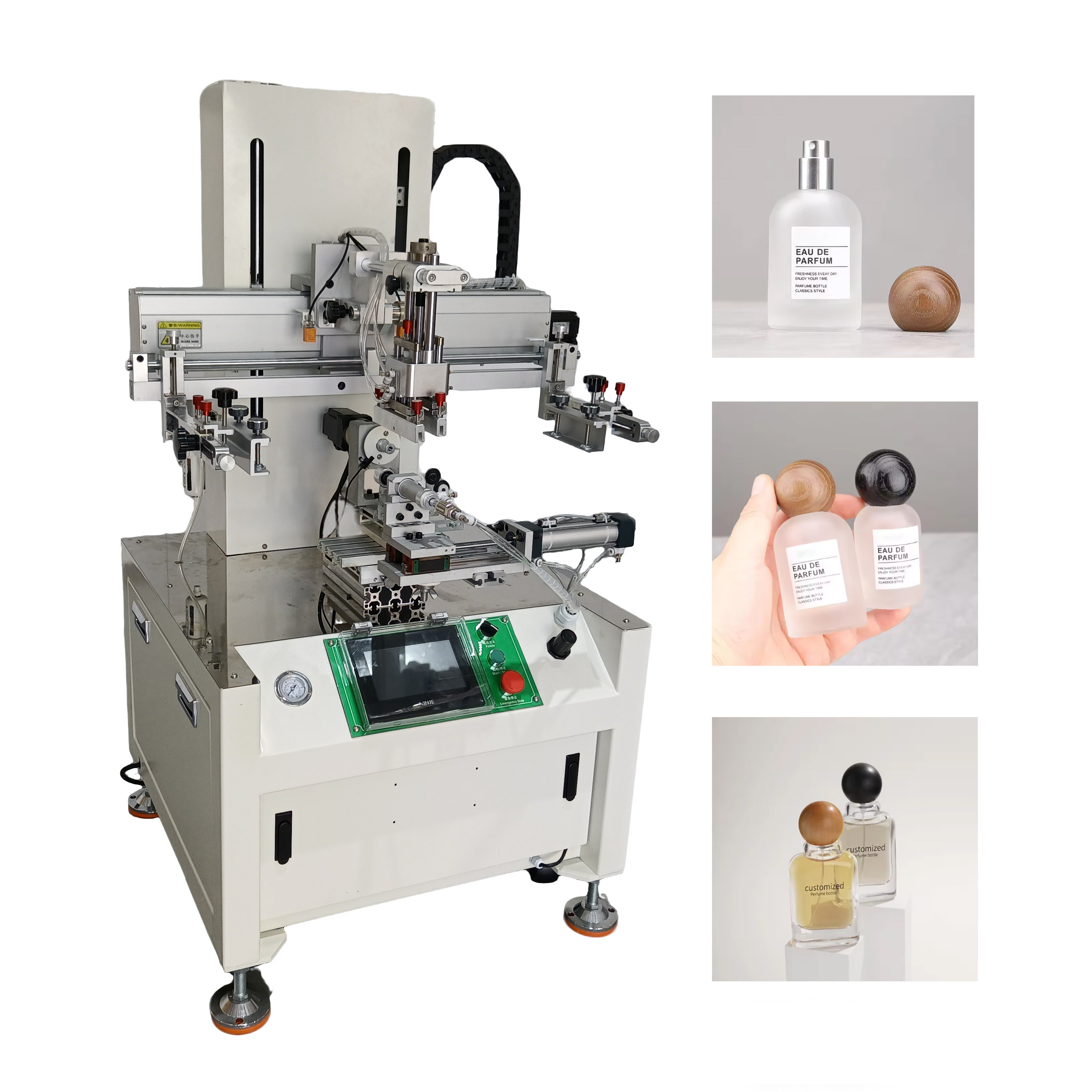 High Efficiency, Precision, and Durability: How Screen Printing Machines Are Ushering in the Future of Customized Perfume Bottle Logos