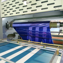 Fully Automatic UV Screen Printing Curing and Cold Stamping Production Line for Gold and Silver Cardboard