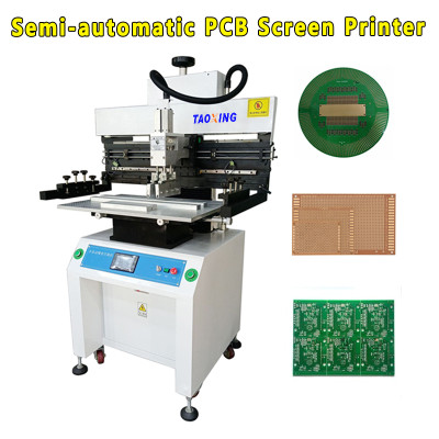 TAOXING  Semi-Automatic Flat Screen Printer TX-4050T For PCB and SMT Patch Solder Paste