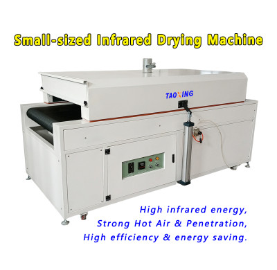 Small Infrared Drying Tunnel TX-IR80-250 Belt Drying Equipment For Screen Printing