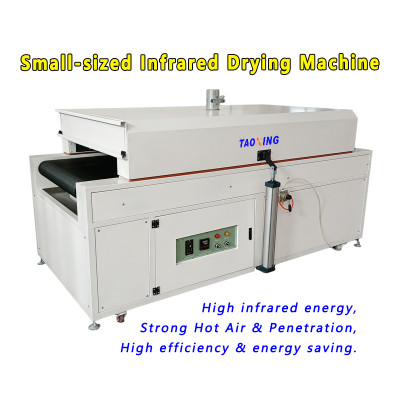 Small Infrared Drying Tunnel TX-IR80-250 Belt Drying Equipment For Screen Printing