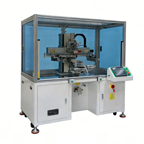 TX-500SZ Three-Axis Semi-Automatic Servo Piston Printing Machine