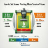 How To Set The Screen Printing Mesh Tension Value