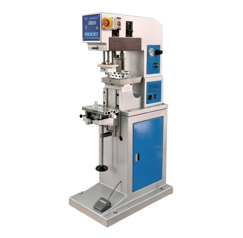 New Semi-automatic Pneumatic Single Color Pad Printer TXD-125-100 Equipped With Emergency Stop Button