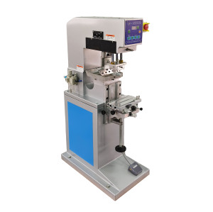 New Semi-automatic Pneumatic Single Color Pad Printer TXD-125-100 Equipped With Emergency Stop Button