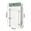 Mini Vertical Industrial Oven TX-KXS | High-Precision Laboratory & Small Batch Thermal Processing
