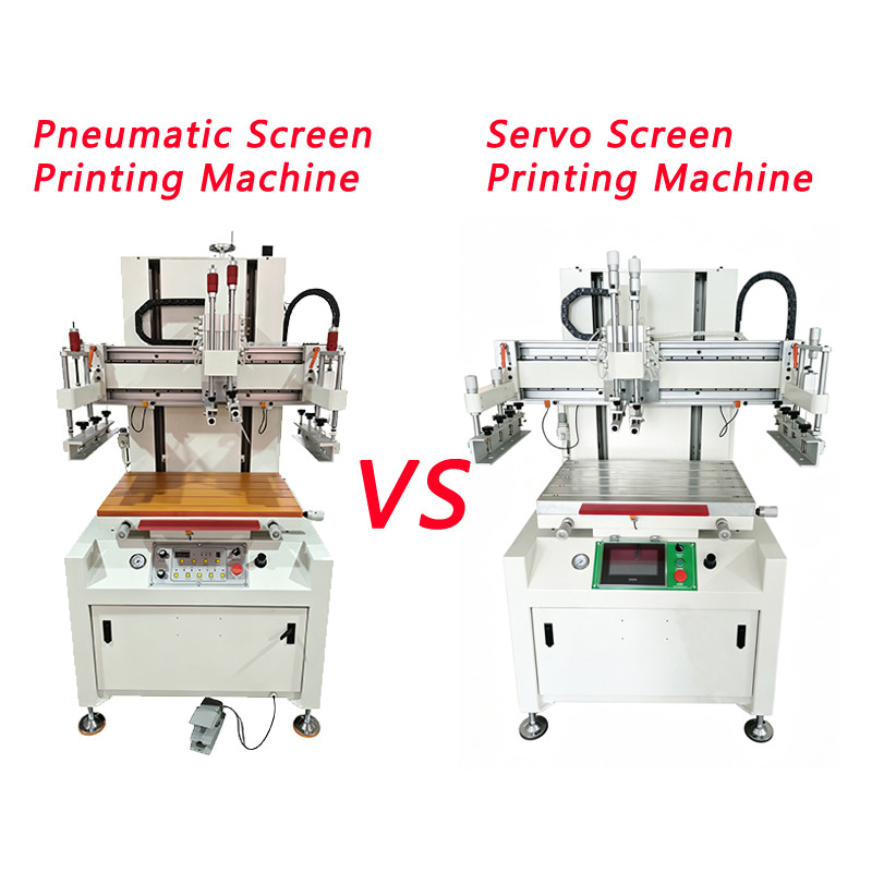 Pneumatic Screen Printing Machine VS Servo Screen Printing Machine: How to Choose? Actual Test Comparison by Taoxing Printing Equipment
