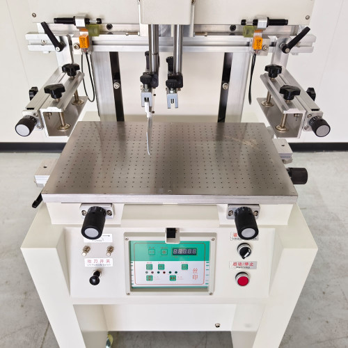 Vertical Pneumatic Flat Screen Printing Machine TX-3050S  For Metal Nameplate