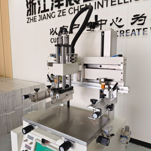 Vertical Pneumatic Flat Screen Printing Machine TX-3050S  For Metal Nameplate