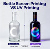 Bottle Screen Printing VS UV Printing