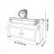 TAOXING Screen Printing Automatic Squeegee Sharpening Machine Scraper Sharpener 1000mm width