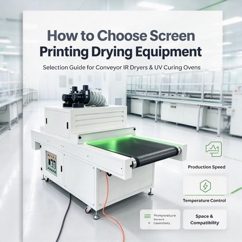 How to Choose the Right Screen Printing Drying & UV Curing Equipment