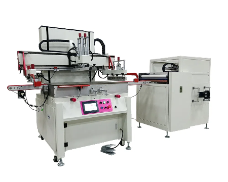 Automatic positioning screen printing machine