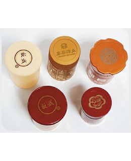 Wine bottle cap printing samples