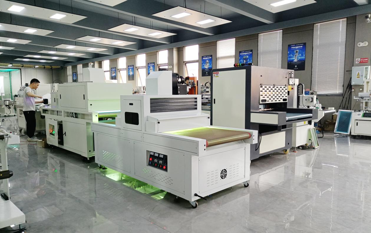 Flat LED UV curing machine