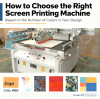 How to Choose the Right Screen Printing Machine  Based on the Number of Colors in Your Design