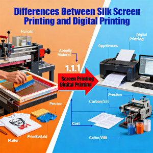 What Are The Differences Between Screen Printing  And Printing In Terms Of Technology?