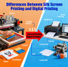 What Are The Differences Between Screen Printing  And Printing In Terms Of Technology?