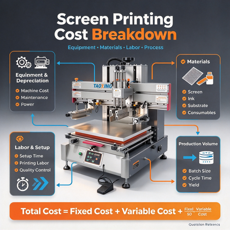 The Real Cost Breakdown of Screen Printing: Where Ink, Screens, Energy, and Labor Money Goes