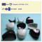 plastic toe cap for leather shoes