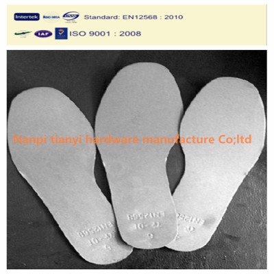 steel insole for safety workershoes