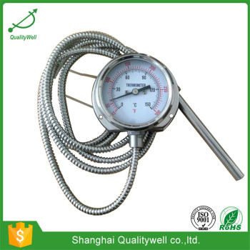 63mm bottom connection remote reading thermometer 221RF12122-1