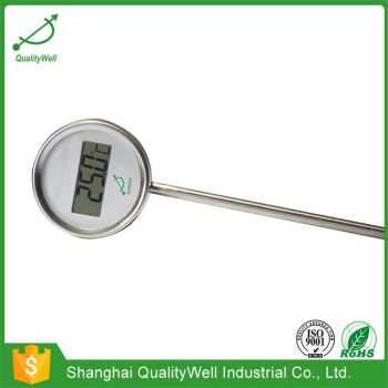 Bottom connection digital thermometer DGTI series