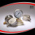 Bayonet bezel oil filled pressure gauge PG400OVB