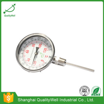 Chemical industry bimetal thermometer