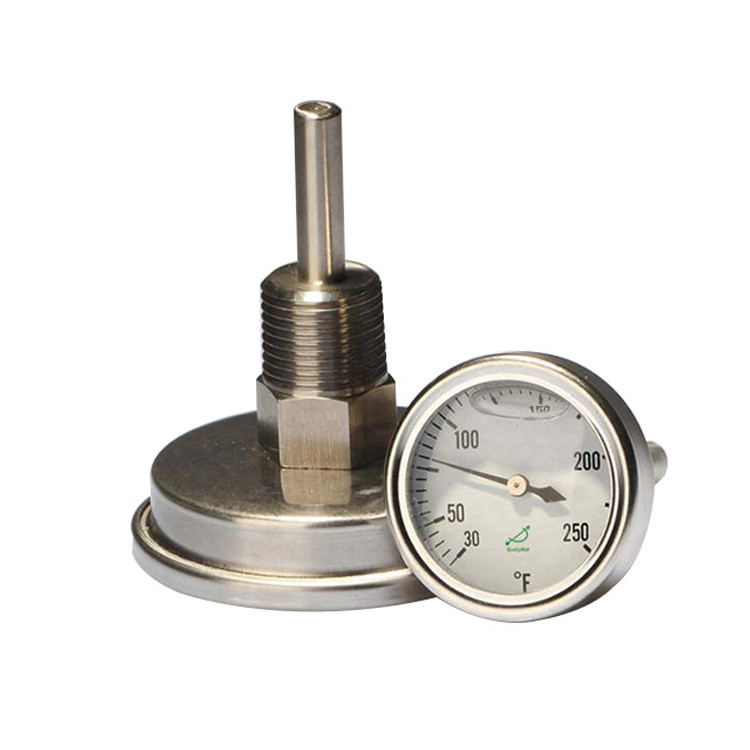 Oil filled bimetal thermometer LFPT series