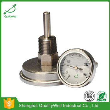 Oil filled bimetal thermometer LFPT series