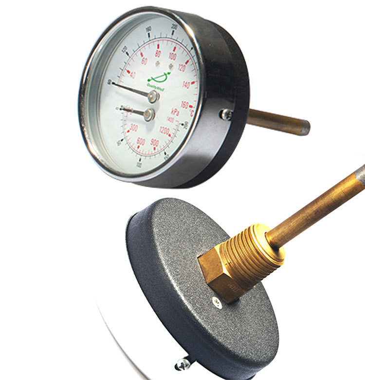 Tridicators-boiler gauge WHT-13