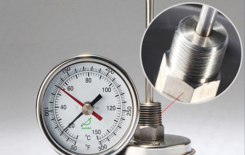 Bimetal dial thermometer