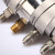 Bayonet bezel oil filled pressure gauge PG400OVB