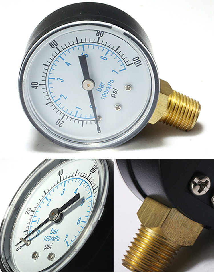 Bottom connection general pressure gauge EPG221V